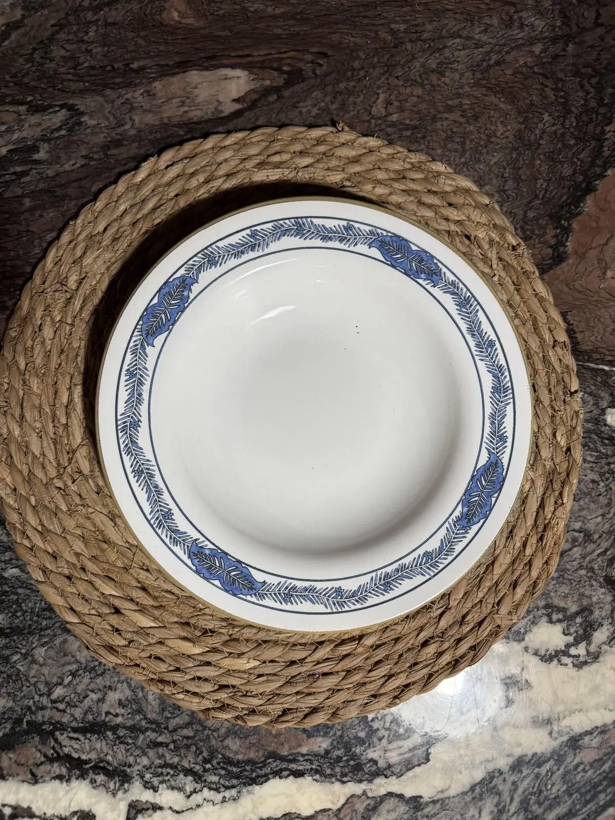 Plato Hondo Esmaltado